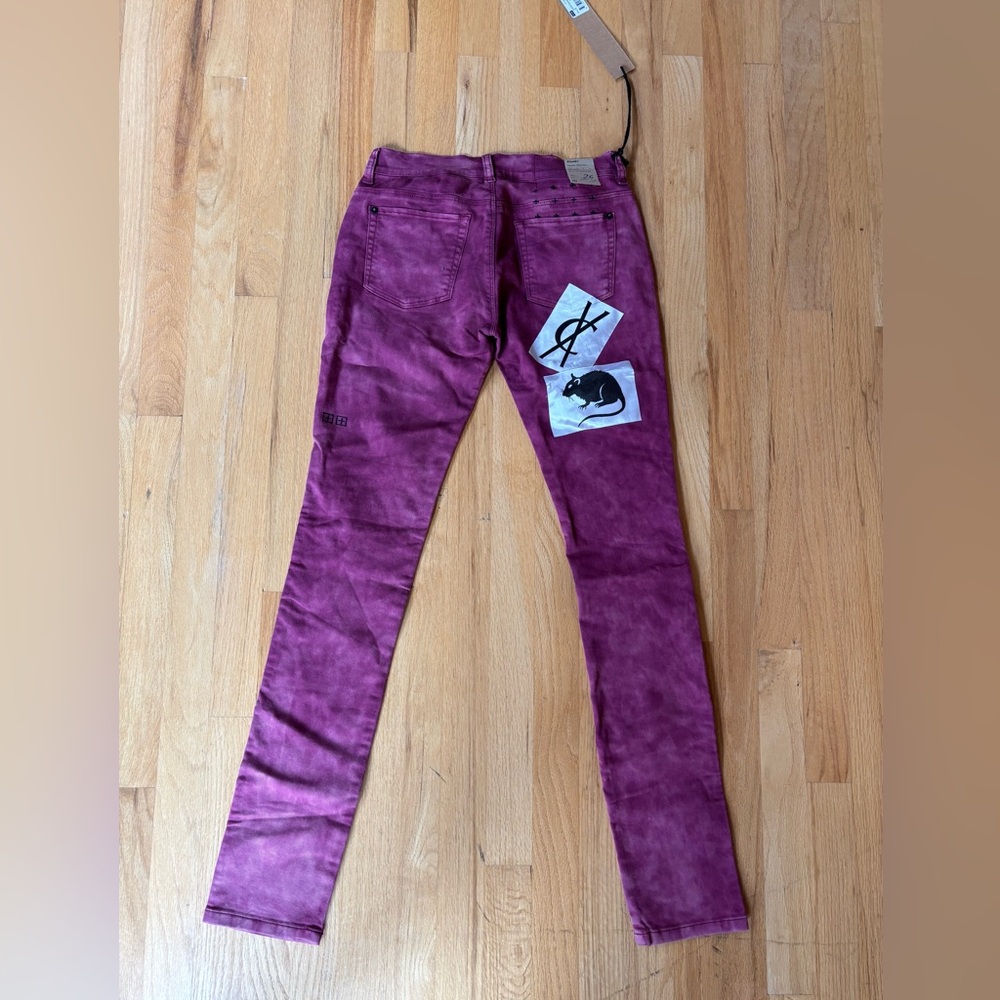 Ksubi Purple Skinny Jeans